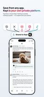 Kept · Save any post screenshot 1