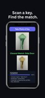 Identify a key by comparing it with saved keys.
