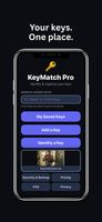 Main screen showing key management options.
