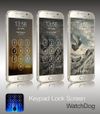 Keypad Lock Screen WatchDog with iOS style