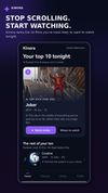 Personalised movie recommendations
Kinora gives you a personalised shortlist of films to watch, helping you stop scrolling and start watching.