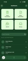 Quick access to food cost tools: instant dish calculations, full menu calculations, HACCP checklists and your recipe library, all from one mobile dashboard.