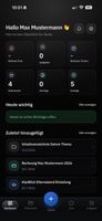 KlarBlick dashboard with an overview of documents, tasks, deadlines and upcoming appointments.