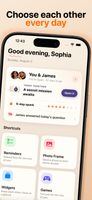 Konda couples app home screen with relationship updates and shared tools