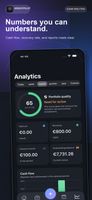 English portfolio analytics with cash flow, repayment rate, outstanding balance, interest income and risk indicators.