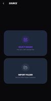 Timelapse file selection