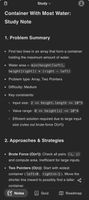 LeetCode Study Notes