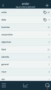 Make lists to build relationships between words and to share them with friends