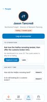 Our platform then magically builds a deep, rich profile on your contact.