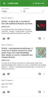 You personalized feed of content recommendations. Upvote content to get see more from users and feeds that recommended what you liked.