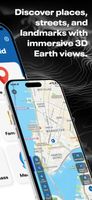 Explore the world using detailed 3D Earth maps with satellite view and smooth map navigation.