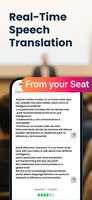 See captions from your seat. It will hear what the speaker saying from up to 10 meters away.
