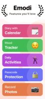 Enjoy a diary with features you’ll actually use. Track moods, activities, photos, and more in one place.