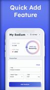 Low Sodium Intake Tracker screenshot 3