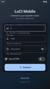 LuCI Mobile screenshot 1