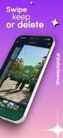 Swipe to keep or delete — clean your camera roll effortlessly