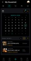 Shared calendars