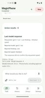 Task response with the option to read it aloud