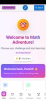 Parent Home Page View