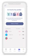 Challenge friends for the number on spot on the leaderboard