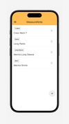 MeasureNote Clothes Size App screenshot 2