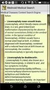 Mednoid Medical Search screenshot 2