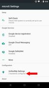 microG screenshot 2