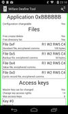 MIFARE DESFire EV1 NFC Tool screenshot 2