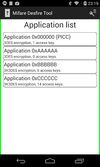 MIFARE DESFire EV1 NFC Tool screenshot 1