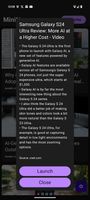 MiniNews screenshot 1