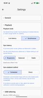 Some of the settings available.