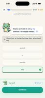 Adaptive quiz: complete the sentence, with an explanation of why the answer works.