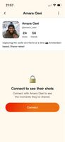 Both sides have to agree before you're connected. And since every account is phone-verified, you know the people you connect with are real.