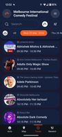 Great for navigating events with 100s or 1000s of schedule items