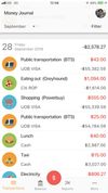 MoneyJournal.app screenshot 1