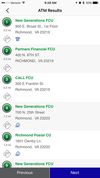 MoneyPass® Network ATM Locator screenshot 2