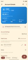 Account details