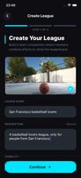 create your own league screen