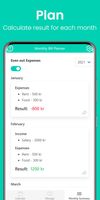 Monthly Bill Planner screenshot 2
