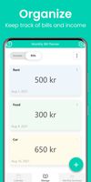 Monthly Bill Planner screenshot 1