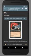 MTG Search / Scanner / Deck Builder screenshot 3