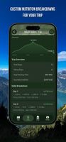 Custom nutrition breakdowns for your trip