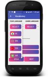 language selection screen