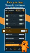 Pick your Nap preset. Click on it to start napping.
