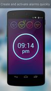 Neon Alarm Clock screenshot 3