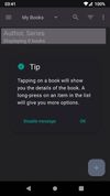NeverTooManyBooks screenshot 1