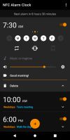  Click on an alarm to expand it. 
