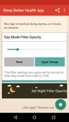Setting filter
