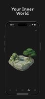 Your inner world as a 3D island that evolves as you change.