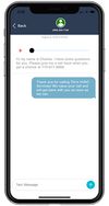 Smart Auto-Reply — if a customer leaves a voicemail or text message that is not one of your programmed FAQ's, our NinjaBot will reply with a general response on your behalf. 